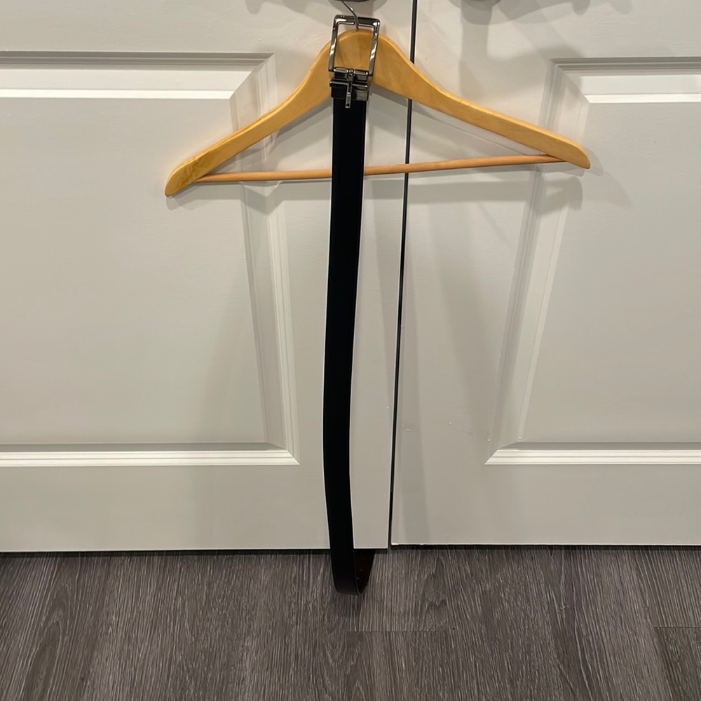 Men’s Black/Brown Reversible Belt Size 34